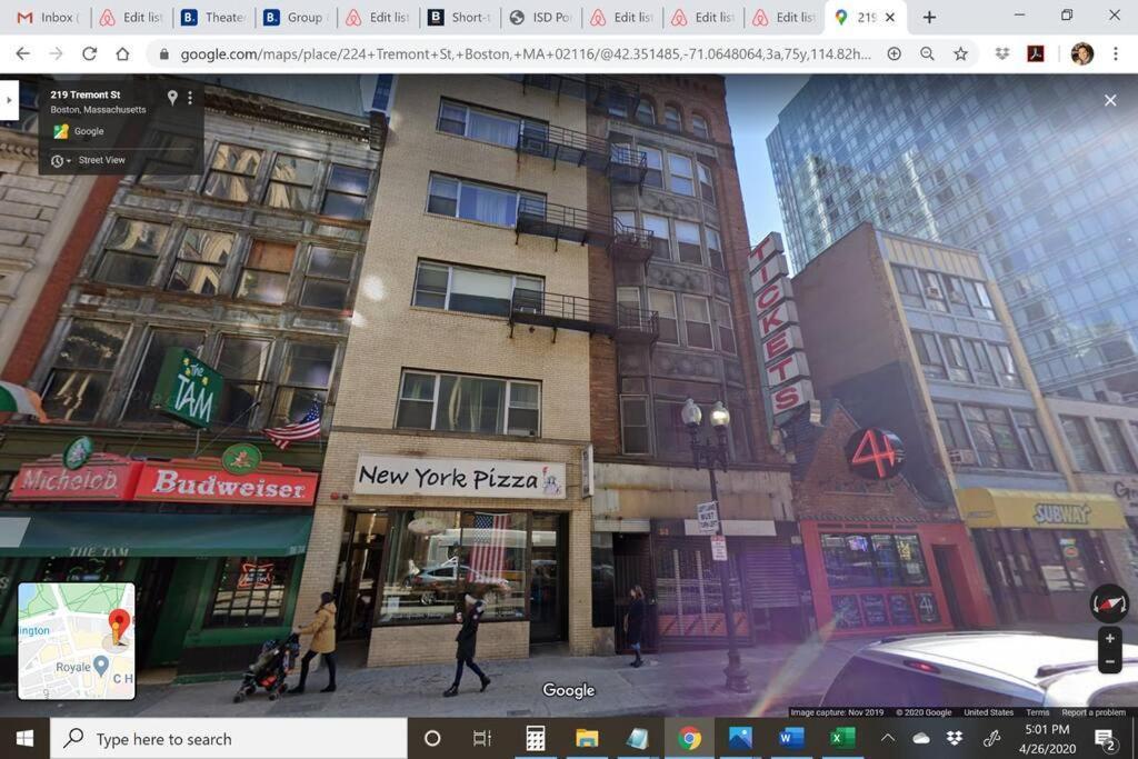 Downtown Studio Apt, Perfect For Medical Workers Boston Esterno foto
